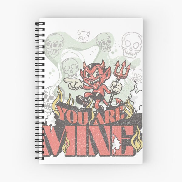 Item preview, You Are Mine – Funny Devil Cartoon Dark Humor designed and sold by Proto Lab Studio.