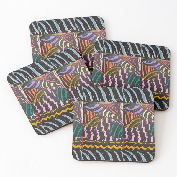 Item preview, Stripey Diddle Daddle Doodle a Day  designed and sold by DancingCreek.