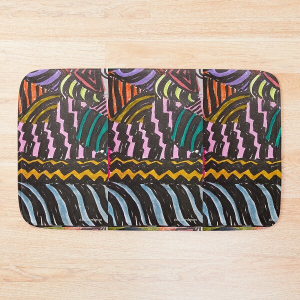 Item preview, Stripey Diddle Daddle Doodle a Day  designed and sold by DancingCreek.