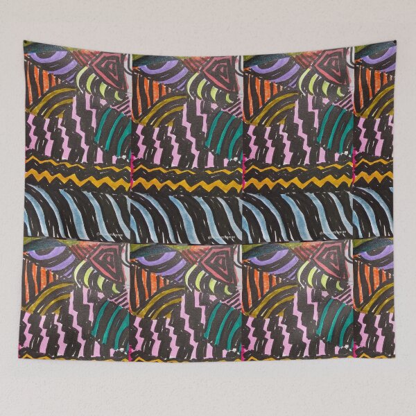 Item preview, Stripey Diddle Daddle Doodle a Day  designed and sold by DancingCreek.
