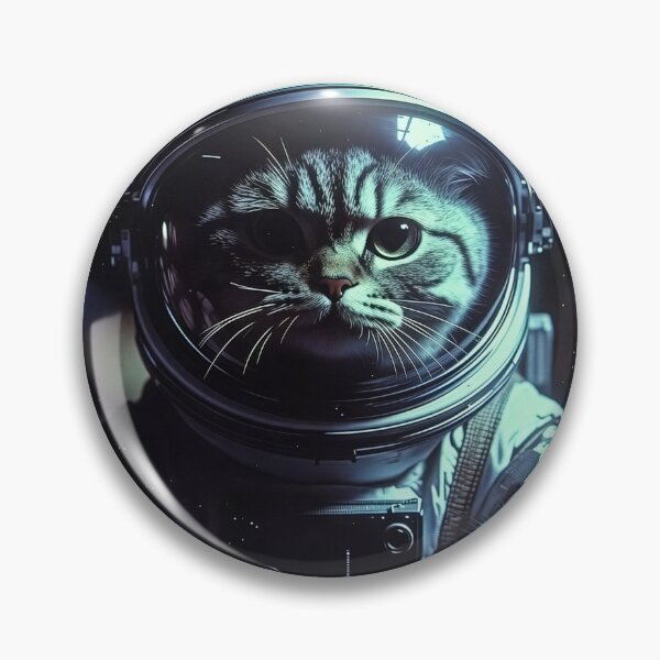 Item preview, astronaut cat in space suit  designed and sold by Kate1art.