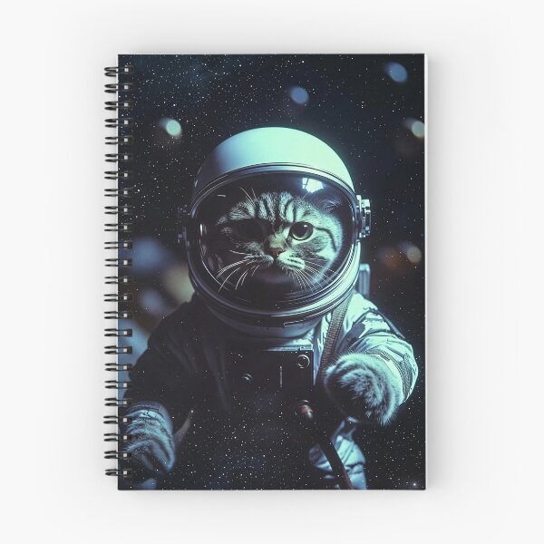 Item preview, astronaut cat in space suit  designed and sold by Kate1art.