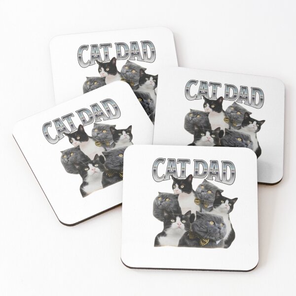 Item preview, Cat dad imagen for cat lovers designed and sold by JossDesign15.