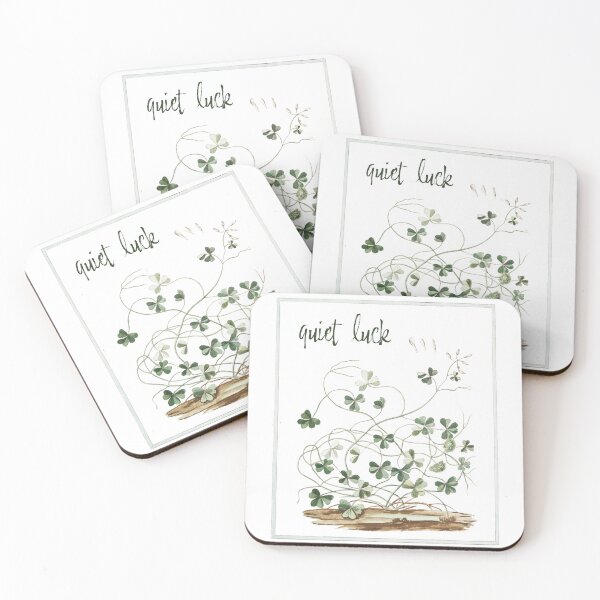 Item preview, Quiet Luck Clover Botanical Illustration designed and sold by AggyCreatif.