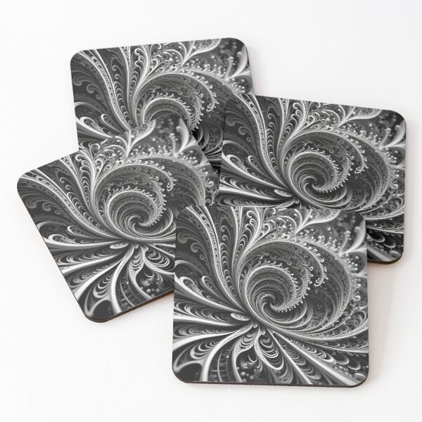 Item preview, Monochrome Spiral Flow designed and sold by Harmonic_Layers.