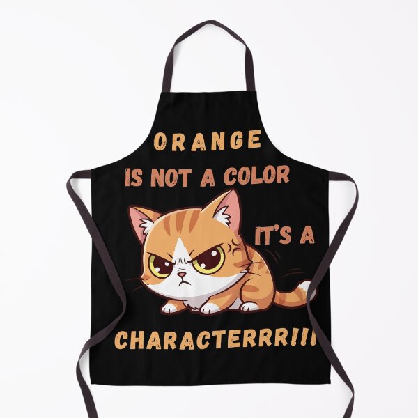 Item preview, Orange Is Not A Color Funny Gift Cat Lovers designed and sold by Ladys-Gents.