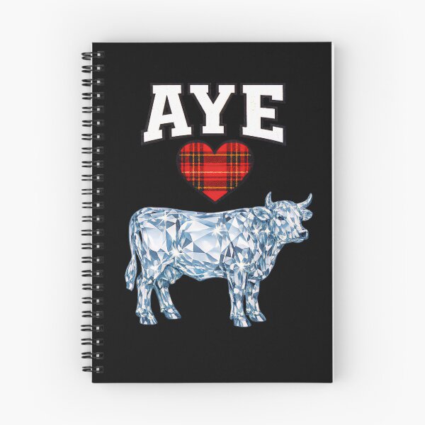 Item preview, I Love Glass Cow tartan heart Funny Glasgow  designed and sold by ArcanePrintsxo.