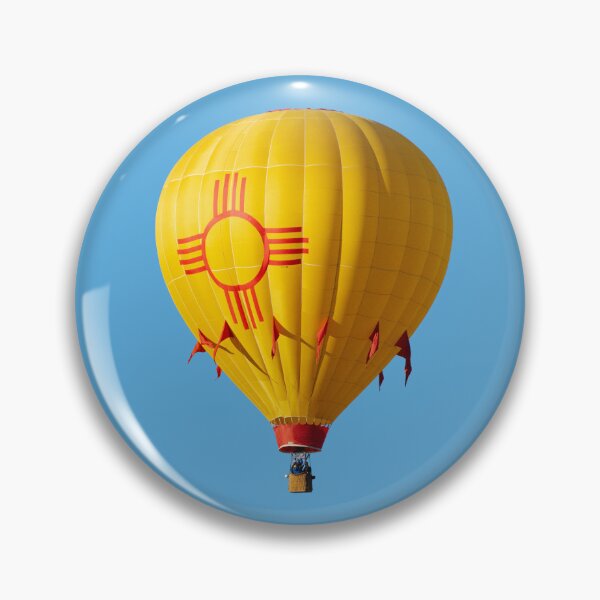 Item preview, New Mexico Zia Symbol Hot Air Balloon designed and sold by djbustos.