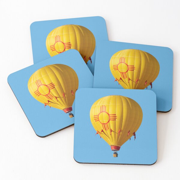 Item preview, New Mexico Zia Symbol Hot Air Balloon designed and sold by djbustos.