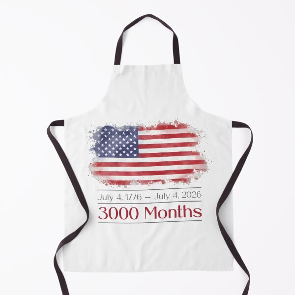 Item preview, 3000 Months USA 250th Anniversary July 4 1776 2026 Independence Day designed and sold by SoftInk Studio.