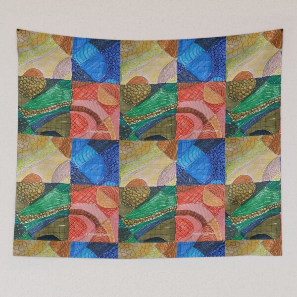 Item preview, Four Square Diddle Daddle Doodle a Day  designed and sold by DancingCreek.