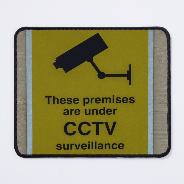Item preview, CCTV Surveillance Security Sign On Wall Warning Camera Notice For Monitored Premises designed and sold by Nmallia.