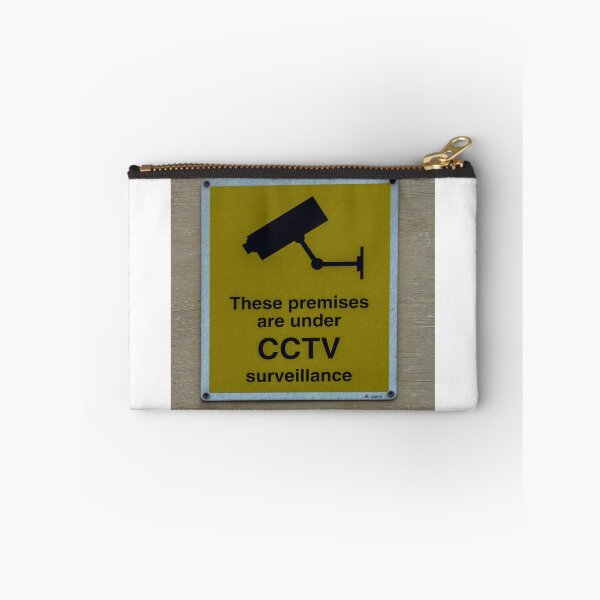 Item preview, CCTV Surveillance Security Sign On Wall Warning Camera Notice For Monitored Premises designed and sold by Nmallia.