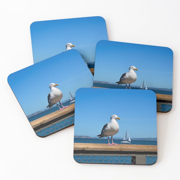 Item preview, Seagull at Fisherman's Wharf designed and sold by djbustos.