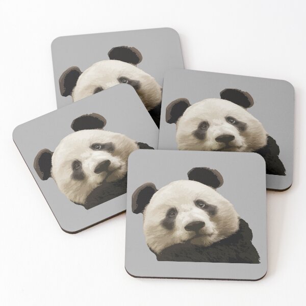 Item preview, Cute Panda Illustration on Simple Background designed and sold by Arturo Daniel Garcia Palomo.