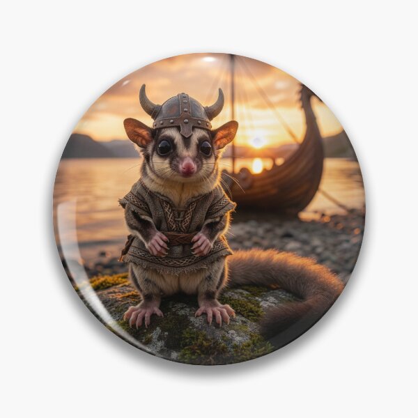 Item preview, Viking Sugar Glider Sows Fear designed and sold by Tridentulus.