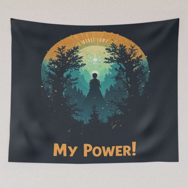 Item preview, My Power! Natural light, power, art, design designed and sold by Hot4Shirt.