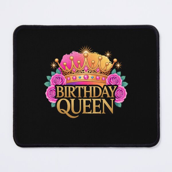 Item preview, Birthday Queen Squad – Birthday Party Graphic for Apparel designed and sold by artedigital99.