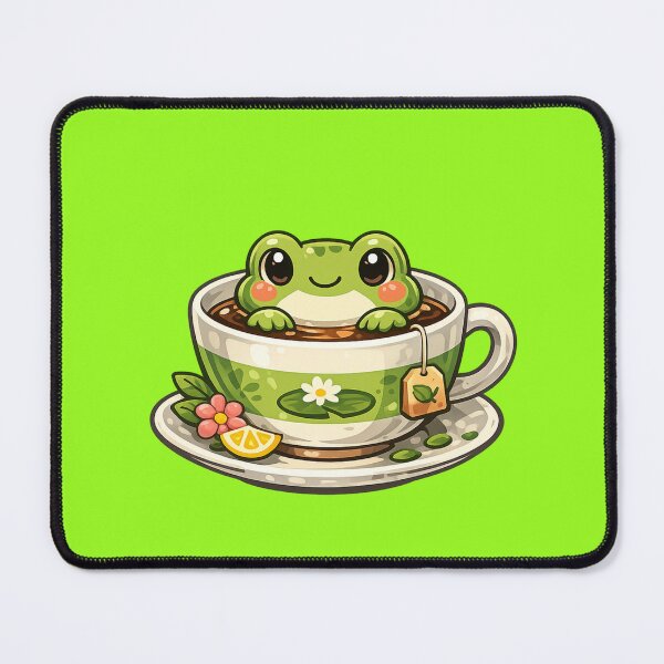 Item preview, Adorable frog in a teacup designed and sold by FroggyOnly.