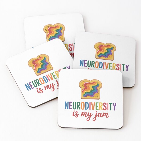 Item preview, neurodiversity is my jam designed and sold by jkrphoto.
