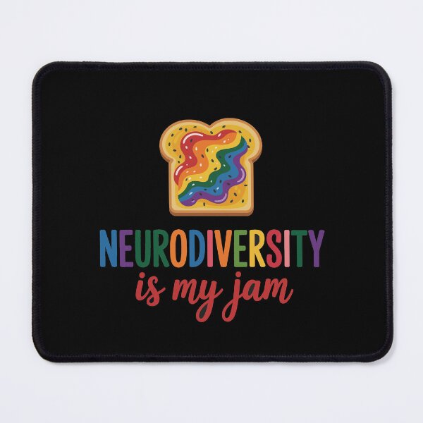 Item preview, neurodiversity is my jam designed and sold by jkrphoto.