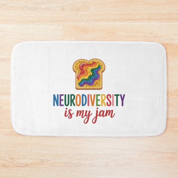 Item preview, neurodiversity is my jam designed and sold by jkrphoto.