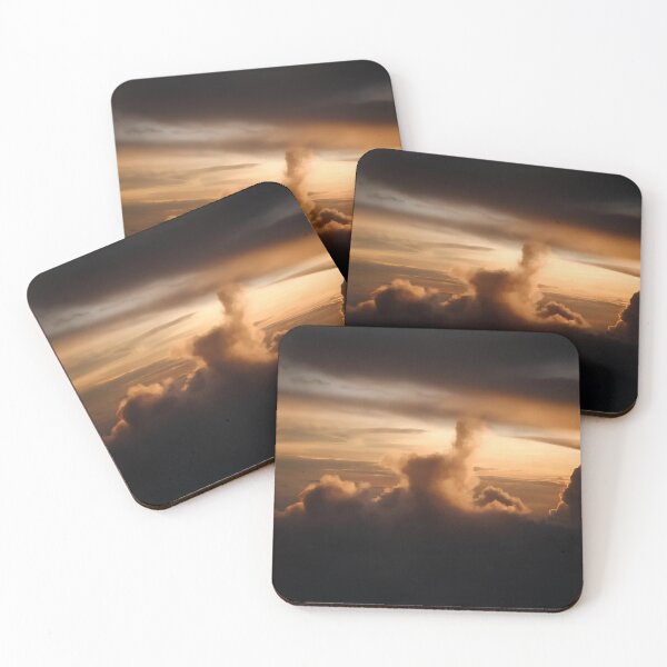 Item preview, Golden Storm Clouds – Dramatic Sunset Sky designed and sold by Flavio Oliveira Fine Art.
