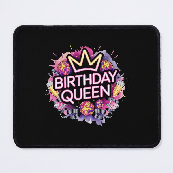 Item preview, Birthday Queen Aesthetic – Cute Birthday Party Graphic designed and sold by artedigital99.