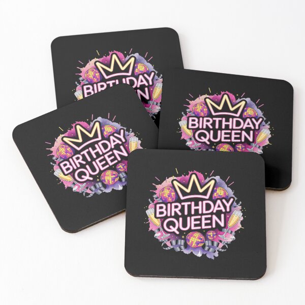 Item preview, Birthday Queen Aesthetic – Cute Birthday Party Graphic designed and sold by artedigital99.