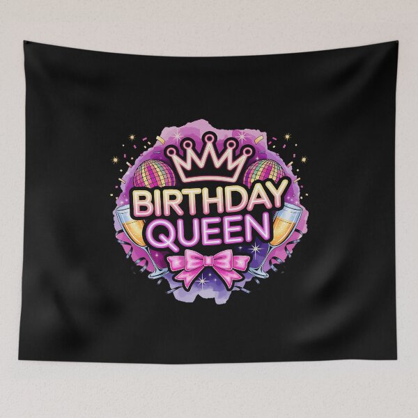 Item preview, Birthday Queen Party Mode – Cute Birthday Design designed and sold by artedigital99.