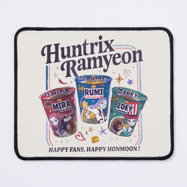 Item preview, Huntrix Ramyeon Shirt, Rumi Mira Zoey K-Pop Demon Hunter Tee designed and sold by Rhastasnixon.