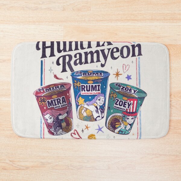 Item preview, Huntrix Ramyeon Shirt, Rumi Mira Zoey K-Pop Demon Hunter Tee designed and sold by Rhastasnixon.