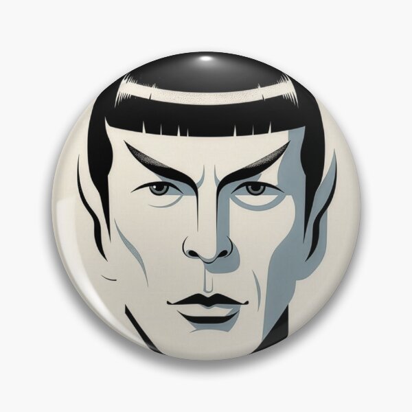 Item preview, spock portait minimalistic designed and sold by Kate1art.