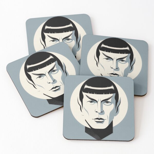 Item preview, spock portait minimalistic designed and sold by Kate1art.