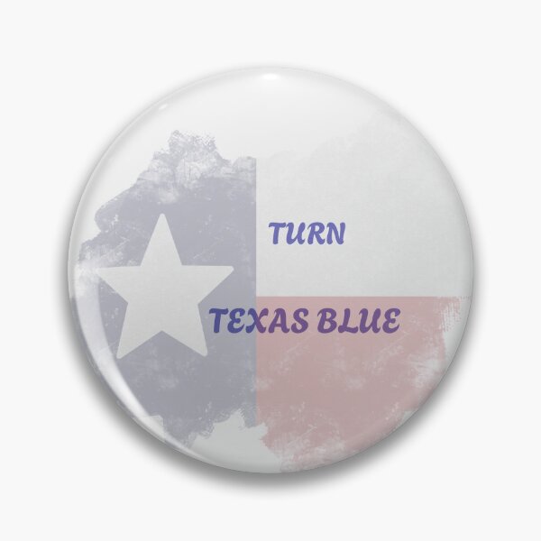 Item preview, Turn Texas Blue designed and sold by PrimaryPurposePrints.