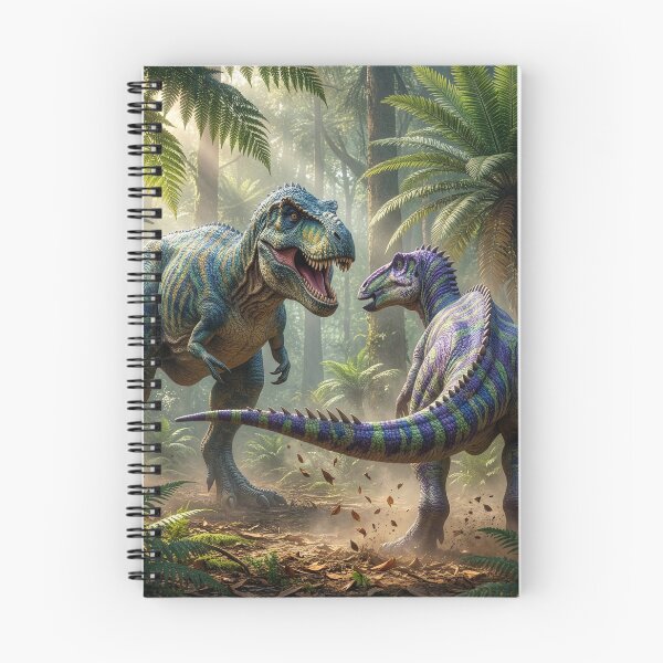 Item preview, Tyrannosaurus Menaces Hadrosaurus designed and sold by Tridentulus.