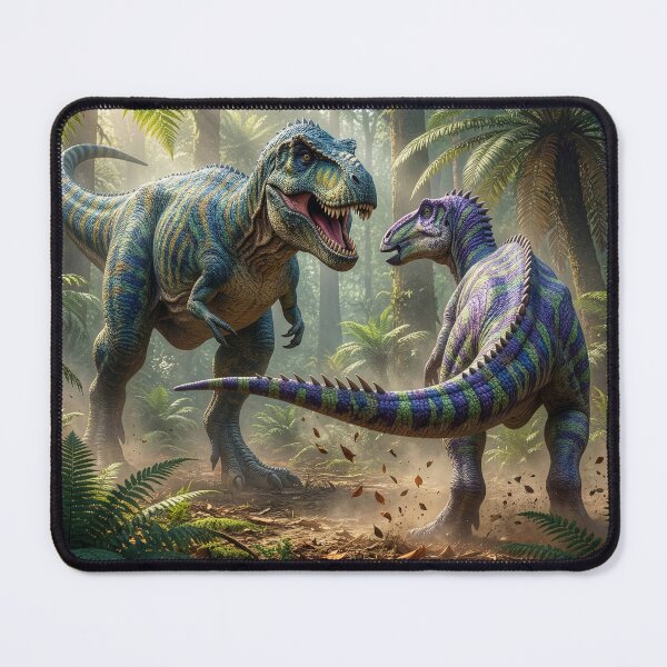 Item preview, Tyrannosaurus Menaces Hadrosaurus designed and sold by Tridentulus.