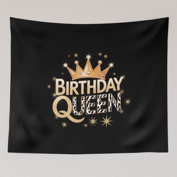 Item preview, Birthday Queen Birthday Vibes – Celebration Graphic designed and sold by artedigital99.