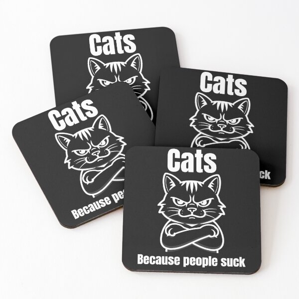 Item preview, Cats because people suck designed and sold by Jodelsky.