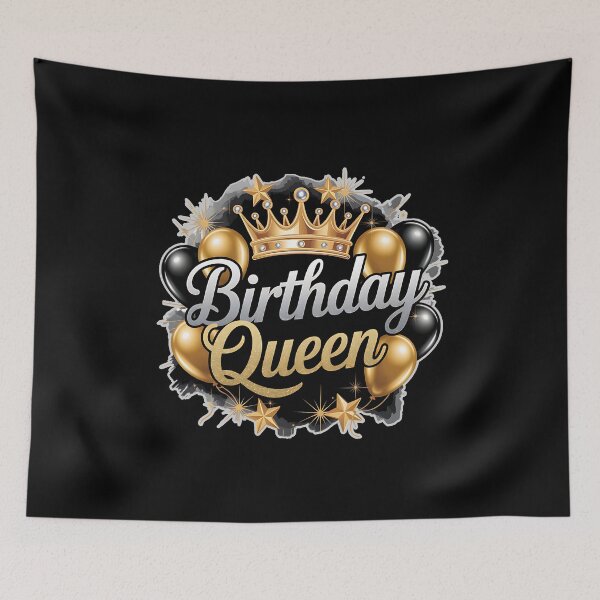 Item preview, Birthday Queen Birthday Girl Design – Party Celebration designed and sold by artedigital99.