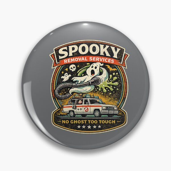 Item preview, Spooky Removal Services Ghost Exterminator Funny Haunted Pest Control Shirt designed and sold by GhostDawgs.