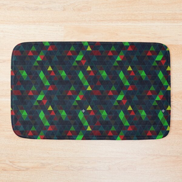 Item preview, Geometric Triangular Mosaic Pattern designed and sold by StickVerse by Owais.