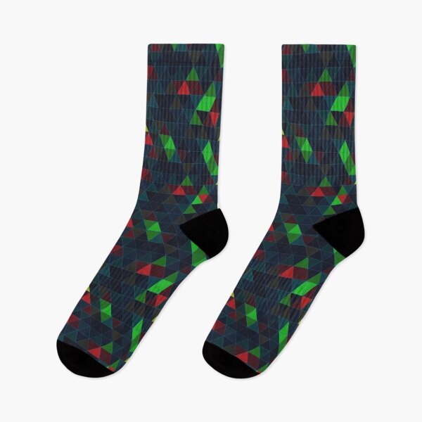 Item preview, Geometric Triangular Mosaic Pattern designed and sold by StickVerse by Owais.