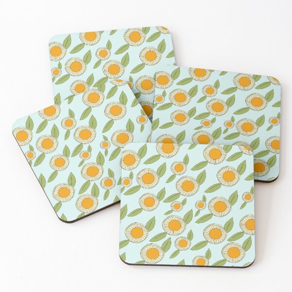 Item preview, Funky retro flower designed and sold by The Curious Cow.
