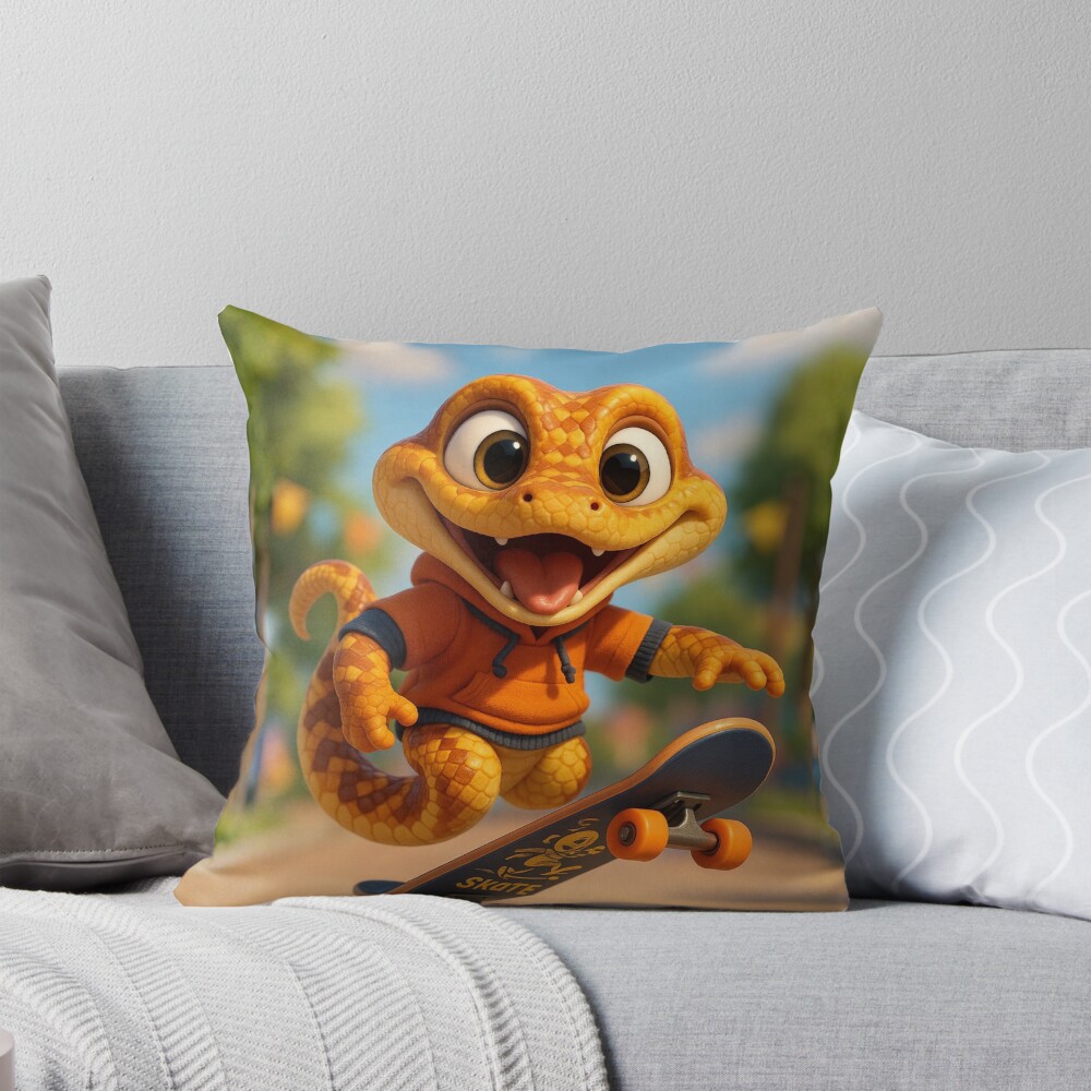 Item preview, Throw Pillow designed and sold by Sillytoe.