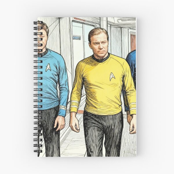 Item preview, Captain Kirk, Spock, and Scotty designed and sold by sid1802.