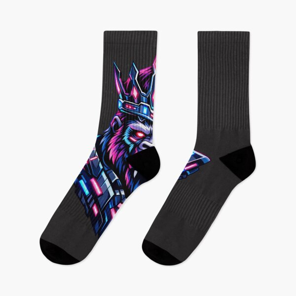 Item preview, Neon Cyberpunk Gorilla King designed and sold by Thaivi Design.
