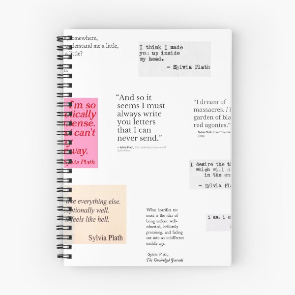 Item preview, Sylvia Plath Quote  Pack of 9 designed and sold by y2k-tees.