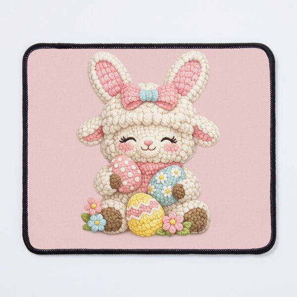 Item preview, Cute Crochet Easter Lamb Bunny Eggs Amigurumi designed and sold by DigitalMomy.