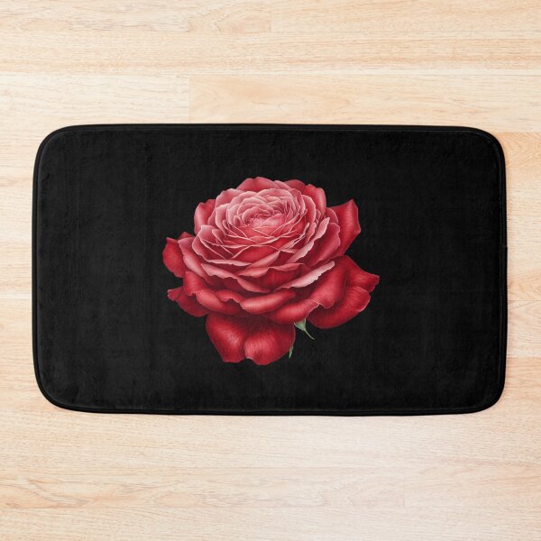 Item preview, Single Red Rose Flower – Romantic Floral Graphic designed and sold by artedigital99.